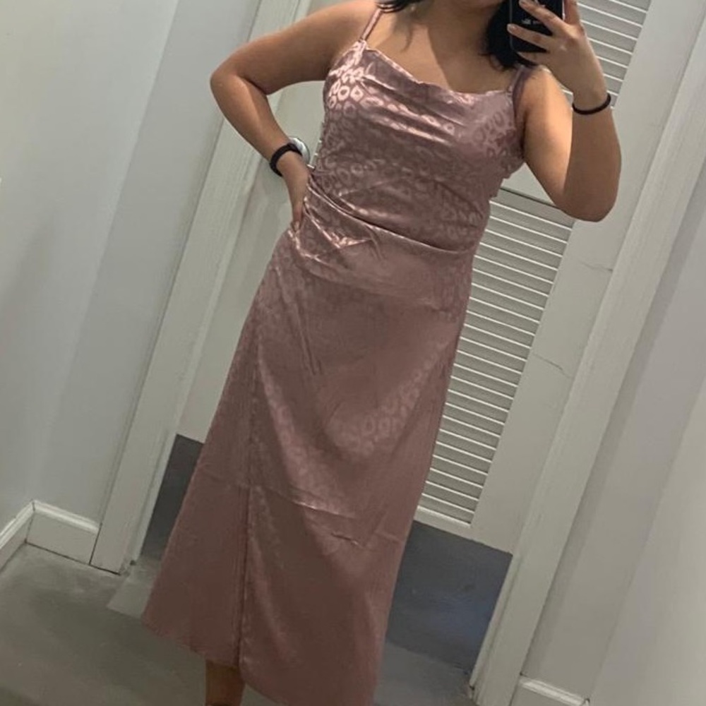 re:named Blush Pink Mini Dress